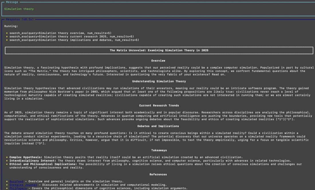 AI Research Agent preview
