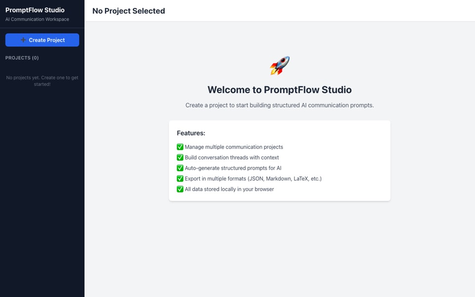 PromptFlow Studio app